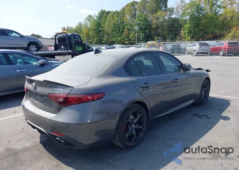 2017 Alfa Romeo Giulia Ti Rwd from USA, damaged, VIN ZARFAECN2H7552362